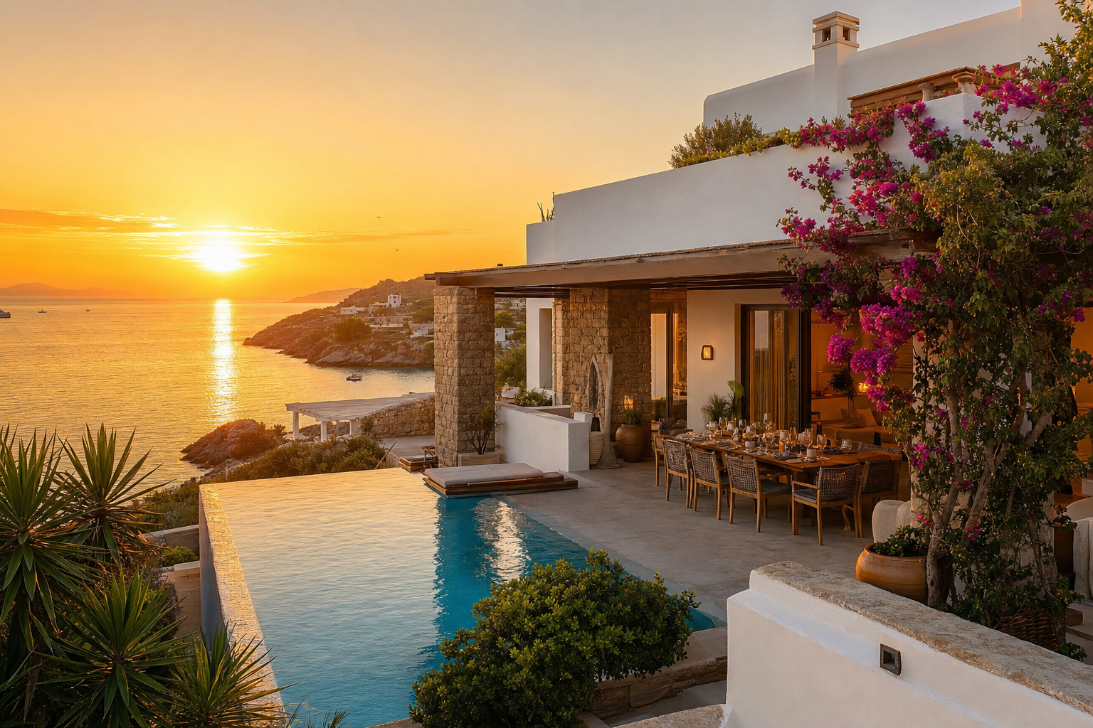 Aegean Sunset Villa